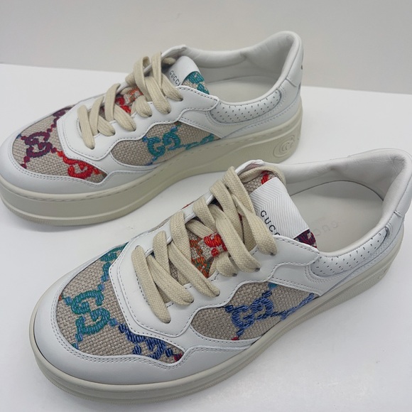 Gucci GG panelled sneakers - Picture 4 of 13